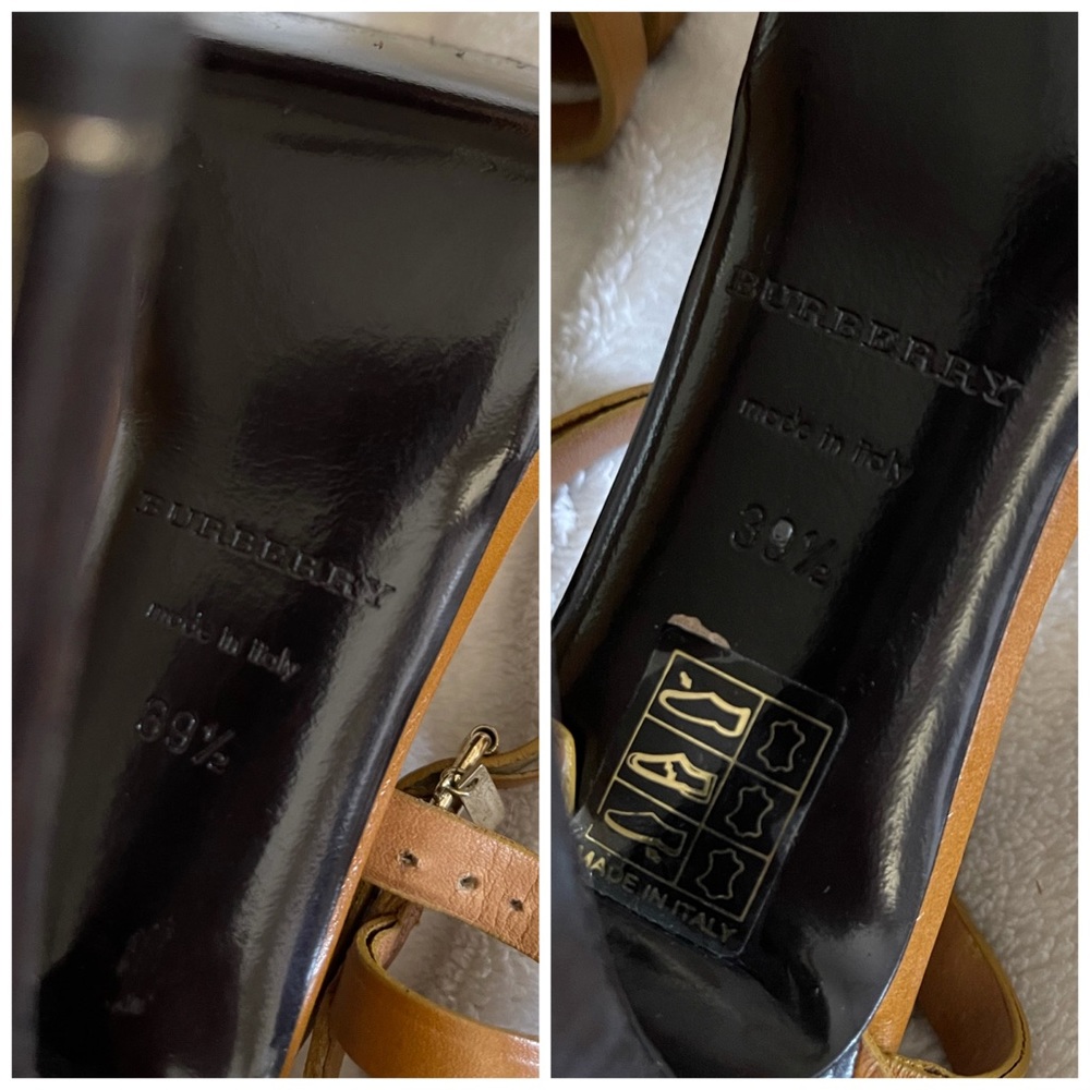 Authentic Burberry Heels Euc - image 6
